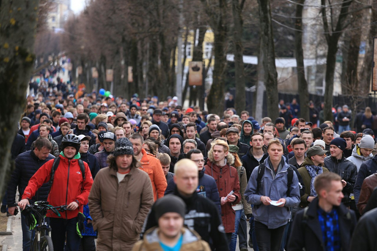 Митинг против коррупции в Смоленске.